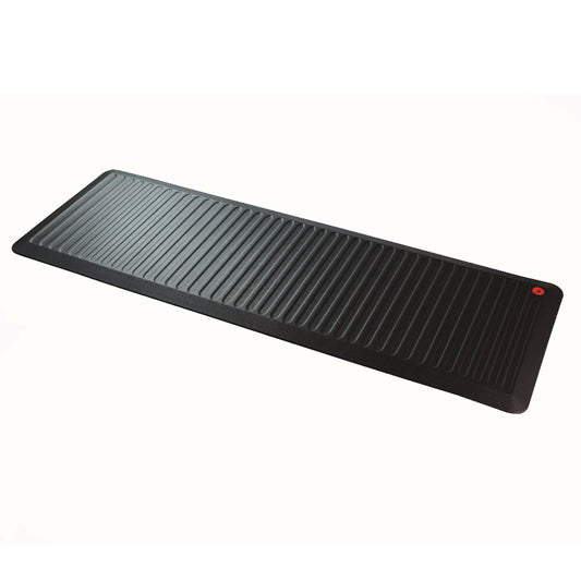 Floortex AFS-TEX 6000X Anti-Fatigue Mat, 23  x 67, Midnight Black (FCA2367XVBK)