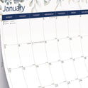 Blueline 12-Month Colorful Wall Calendar, Floral Artwork, 12 x 17, White Sheets, 12-Month (Jan to Dec): 2025 (C173128)