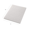 Americo White Pad Driver, 14 x 28, 10/Carton (42131428)