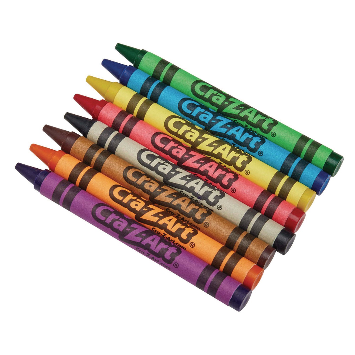 Cra-Z-Art Crayons, 8 Assorted Colors, 800/Pack (740031)