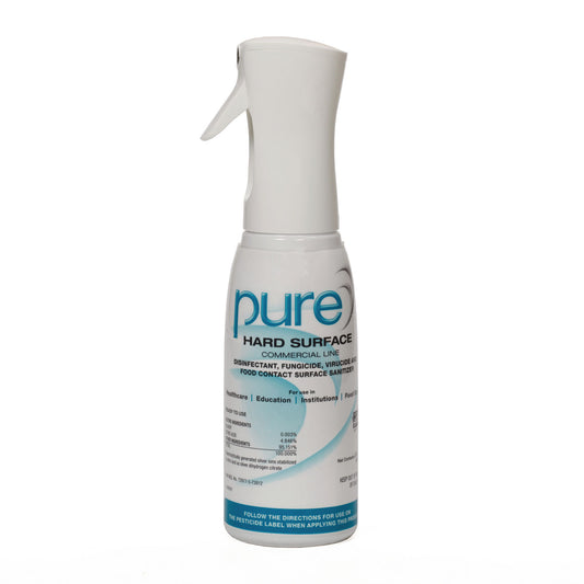 AbilityOne 8125017186096, PURE Pre-Labeled Empty Spray Bottle, 20 oz, White, 6/Box