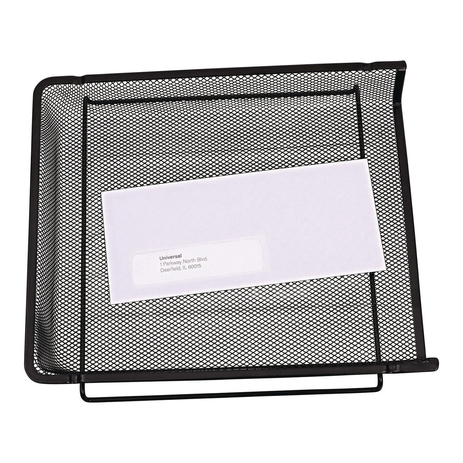 Universal Open-Side Security Tint Business Envelope, 1 Window, #10, Commercial Flap, Gummed Closure, 4.13 x 9.5, White, 500/Box (35203)