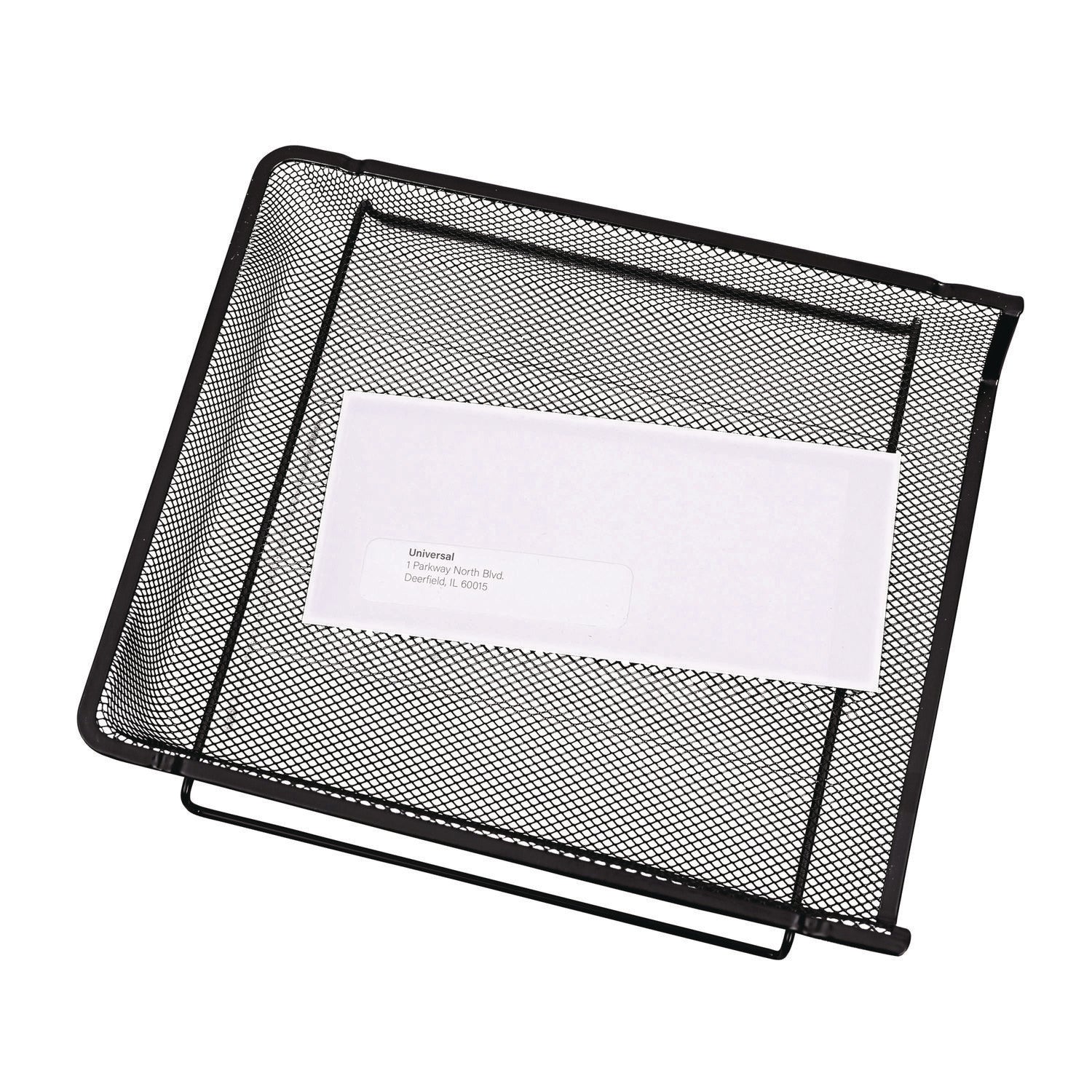 Universal Open-Side Business Envelope, 1 Window, #10, Commercial Flap, Gummed Closure, 4.13 x 9.5, White, 500/Box (35211)