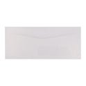 Universal Open-Side Business Envelope, 1 Window, #10, Commercial Flap, Gummed Closure, 4.13 x 9.5, White, 500/Box (35211)