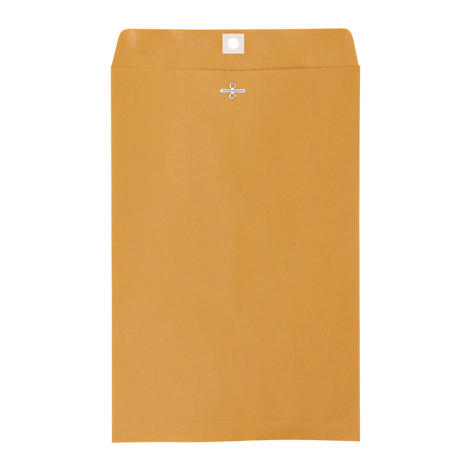 Universal Kraft Clasp Envelope, #98, Square Flap, Clasp/Gummed Closure, 10 x 15, Brown Kraft, 100/Box (35268)