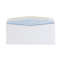 Quality Park Double Window Security-Tinted Check Envelope, #10, Commercial Flap, Gummed Closure, 4.13 x 9.5, White, 500/Box (24550)