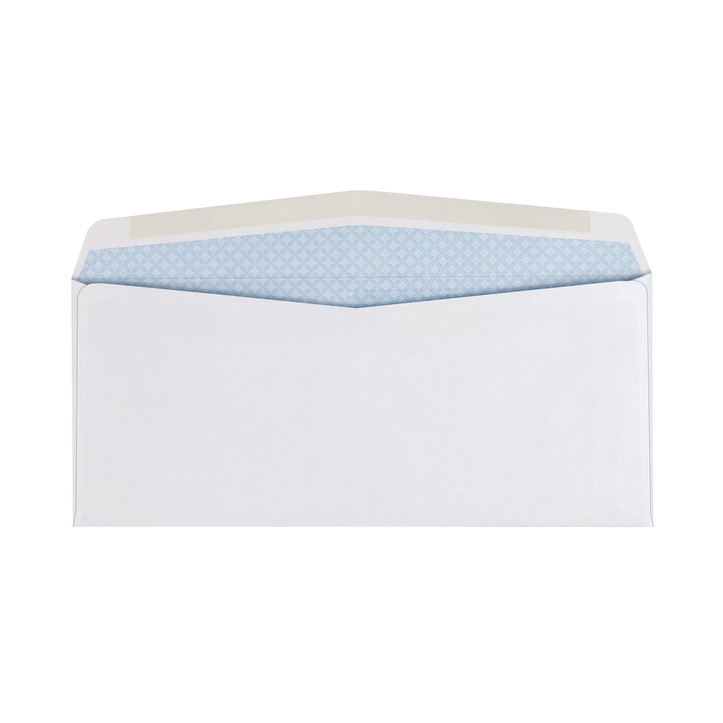 Quality Park Double Window Security-Tinted Check Envelope, #10, Commercial Flap, Gummed Closure, 4.13 x 9.5, White, 500/Box (24550)