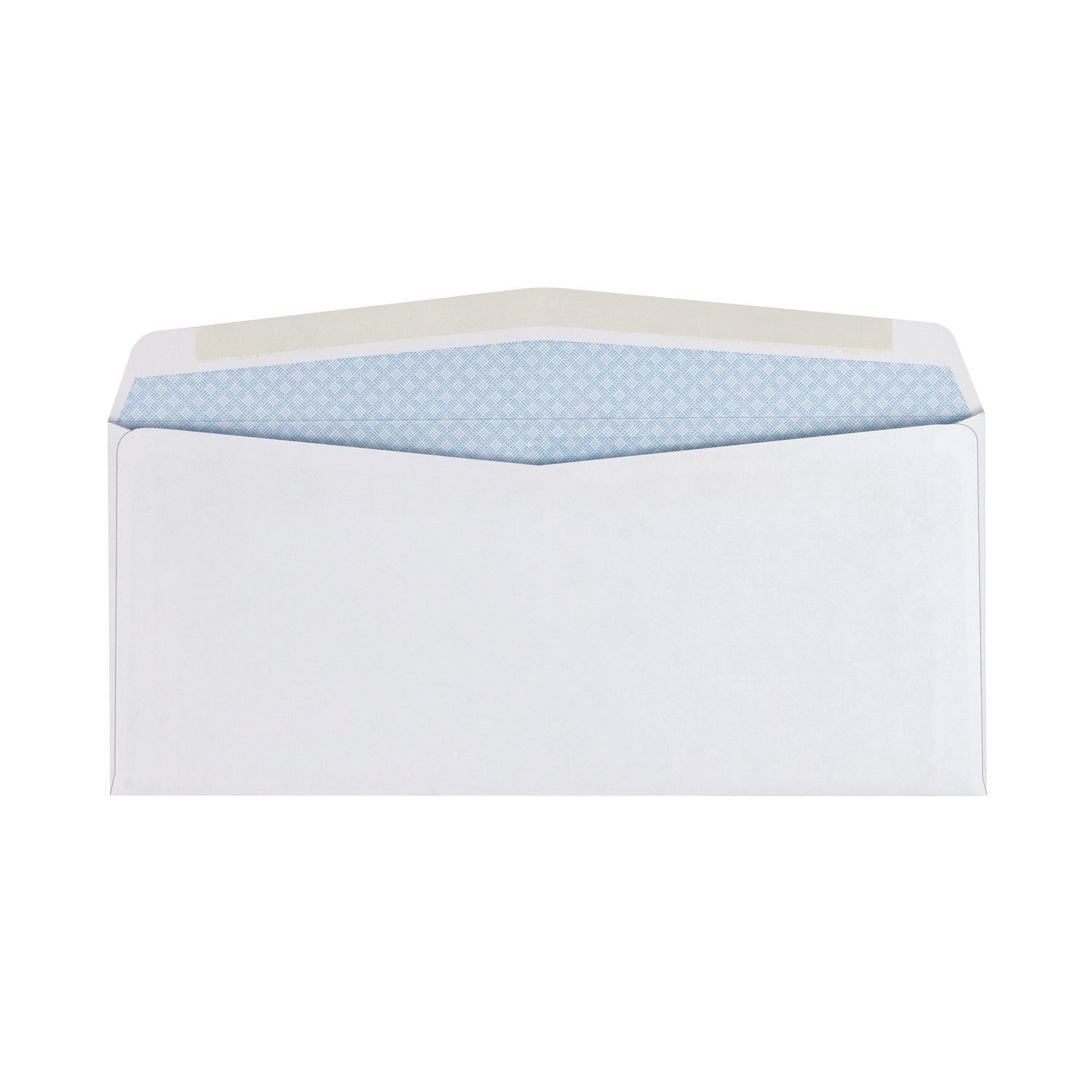Quality Park Double Window Security-Tinted Check Envelope, #10, Commercial Flap, Gummed Closure, 4.13 x 9.5, White, 500/Box (24550)