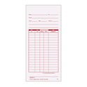 Time Clock Cards for Lathem Time 7000E, Two Sides, 3.5 x 7.25, 100/Pack (E7100)