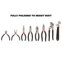 Great Neck 8-Piece Steel Pliers and Wrench Tool Set (87900)