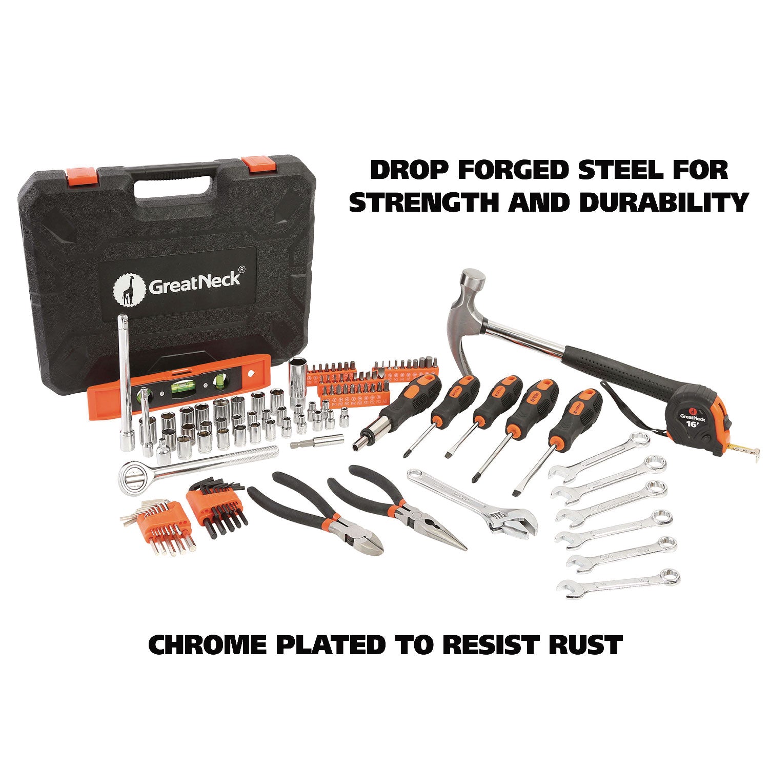 Great Neck 119-Piece Tool Set (TK119)