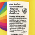 Cra-Z-Art Washable Tempera Paint, Yellow, 32 oz Bottle (760096)