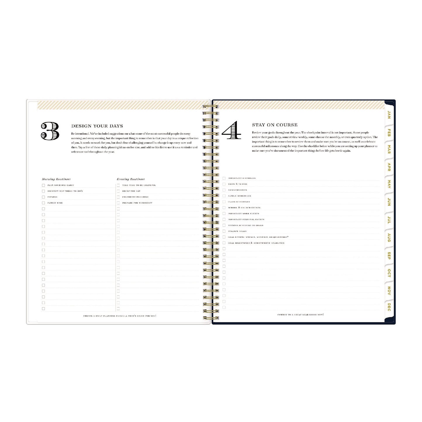 Blue Sky Day Designer Peyton Create-Your-Own Cover Weekly/Monthly Planner, Floral Artwork, 11 x 8.5, Navy, 12-Month (Jan to Dec): 2025 (103617)