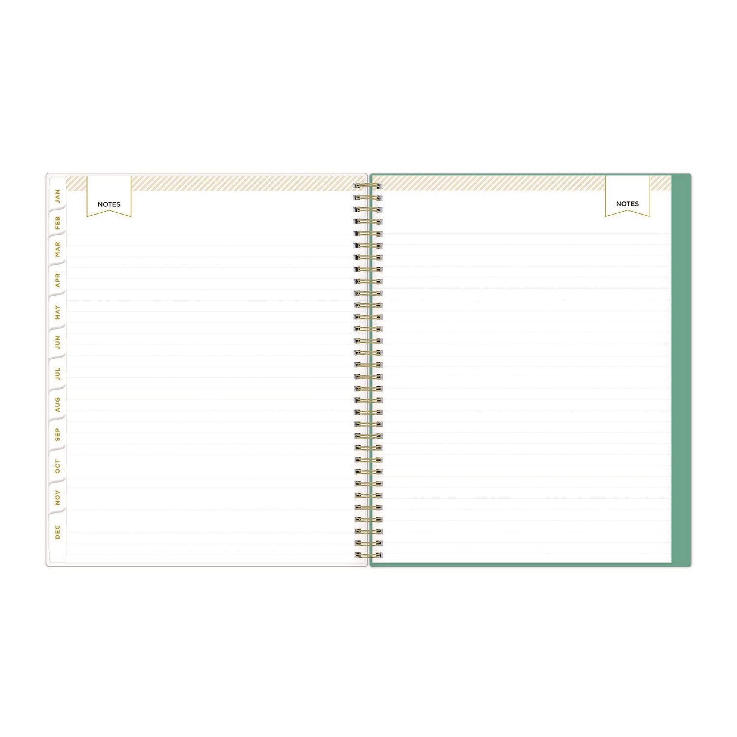 Blue Sky Day Designer Peyton Create-Your-Own Cover Weekly/Monthly Planner, Floral Artwork, 11 x 8.5, White, 12-Month (Jan-Dec): 2025 (103618)