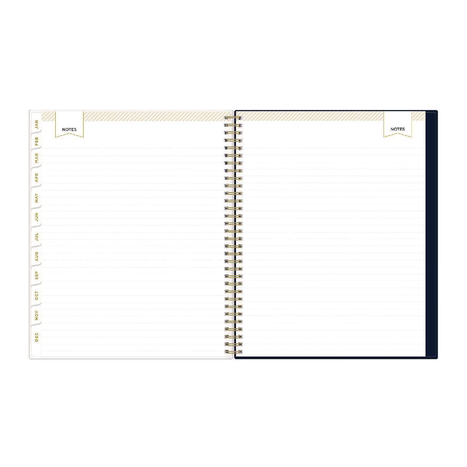 Blue Sky Day Designer Peyton Create-Your-Own Cover Weekly/Monthly Planner, Floral Artwork, 11 x 8.5, Navy, 12-Month (Jan to Dec): 2025 (103617)