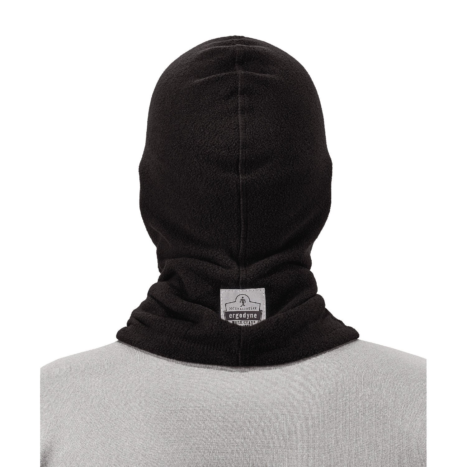 ergodyne N-Ferno 6821-ECO Recycled Fleece Balaclava Face Mask, Polyester/Spandex, One Size Fits Most, Black (16858)