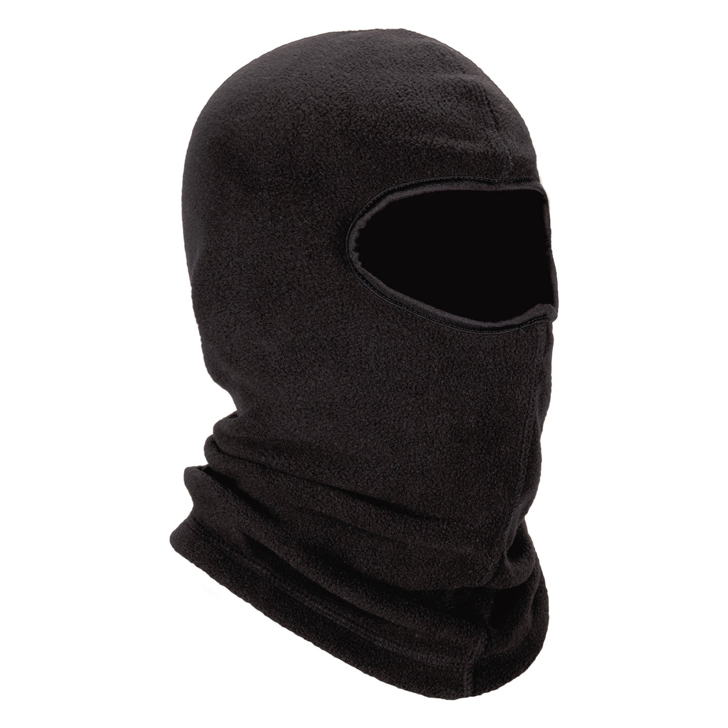 ergodyne N-Ferno 6821-ECO Recycled Fleece Balaclava Face Mask, Polyester/Spandex, One Size Fits Most, Black (16858)