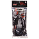 ergodyne Squids 3714 Elastic Tool Tail Lanyard w/Carabiner and Cinch Loop, 10 lb Max Working Capacity, 15" Long, Black, 3/Pack (19766)