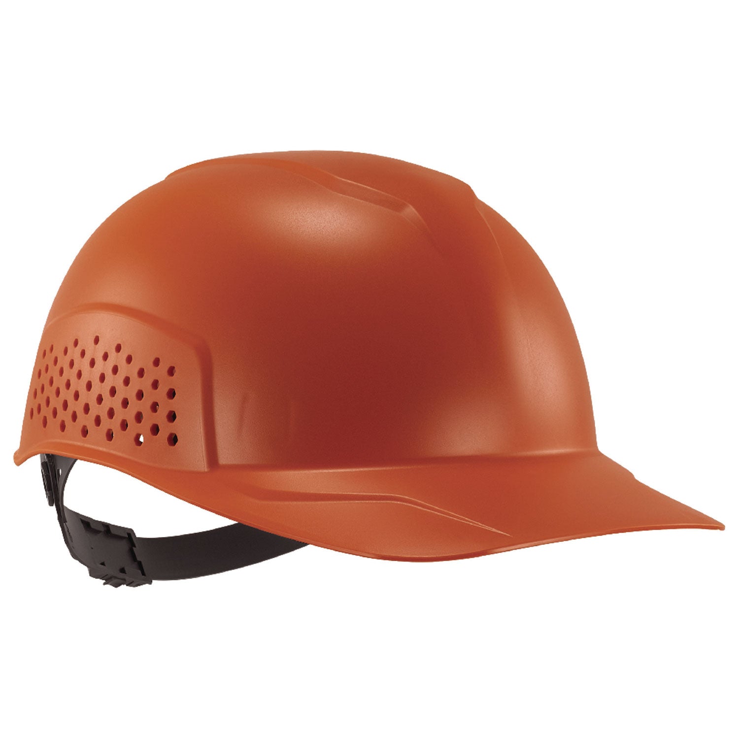 ergodyne Skullerz 8951 Vented Hard Shell Bump Cap, Short Brim, Orange (23983)