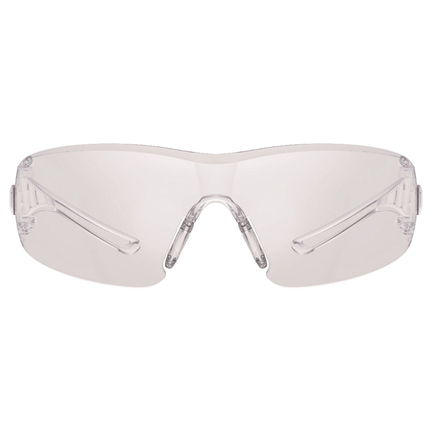 ergodyne Skullerz VORDR Safety Glasses, Frameless, Clear Polycarbonate Lens, 12/Pack (58101)