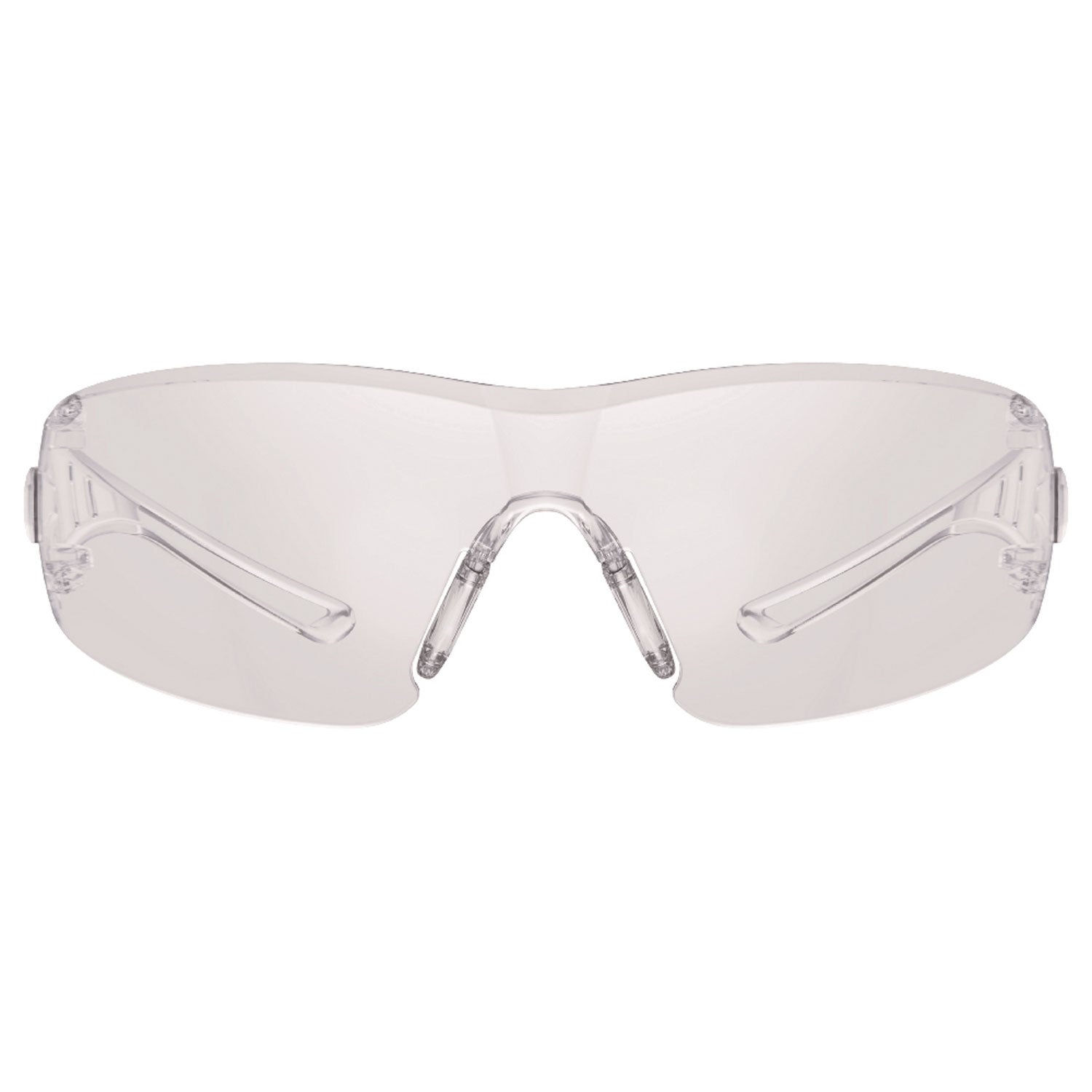 ergodyne Skullerz VORDR Safety Glasses, Frameless, Clear Polycarbonate Lens, 12/Pack (58101)