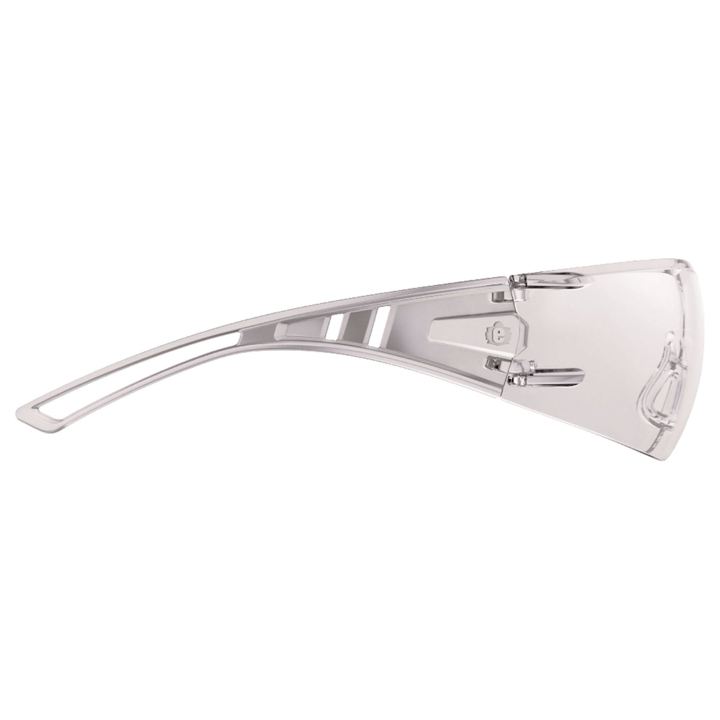 ergodyne Skullerz VORDR Safety Glasses, Frameless, Clear Polycarbonate Lens, 12/Pack (58101)