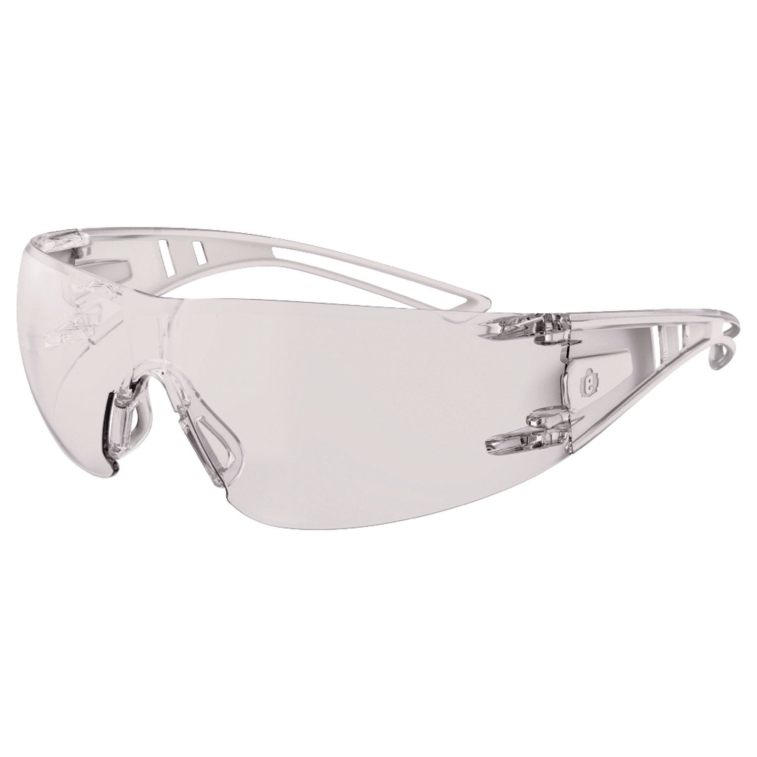 ergodyne Skullerz VORDR Safety Glasses, Frameless, Clear Polycarbonate Lens, 12/Pack (58101)