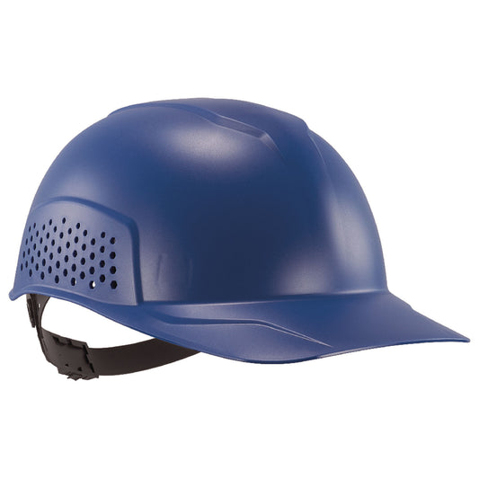 ergodyne Skullerz 8951 Vented Hard Shell Bump Cap, Short Brim, Blue (23981)