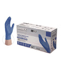 AMMEX Professional Nitrile Exam Gloves, Powder-Free, Large, Blue, 100/Box (ACNPF46100BX)