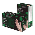 X3 by AMMEX Poly Food Safe Industrial Gloves, Large, Clear, 500/Box (PGLOVEL500)