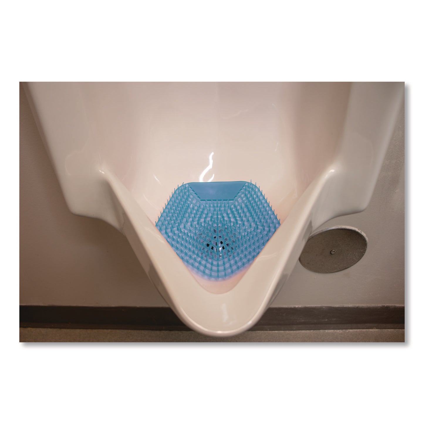 Fresh Products WCBasix Urinal Screen, Clean Cotton Scent, Blue, 0.11 oz, 10/Box (WCBX10CBBX)