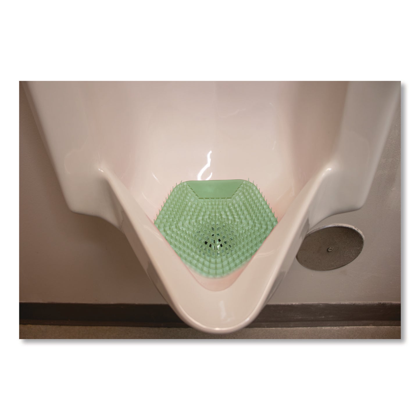 Fresh Products WCBasix Urinal Screen, Cucumber Twist Scent, Green, 0.11 oz, 10/Box (WCBX10CMBX)