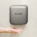 Alpine Hemlock Commercial Automatic 120V Hand Dryer, 6.68 x 11.41 x 12.31, Stainless Steel, Silver (ALP40010SSB)