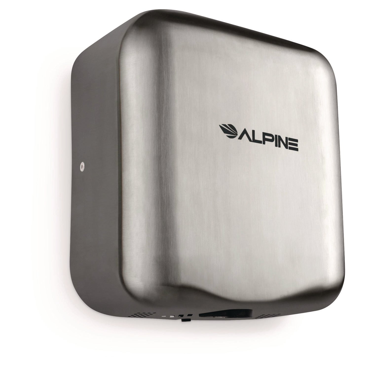 Alpine Hemlock Commercial Automatic 120V Hand Dryer, 6.68 x 11.41 x 12.31, Stainless Steel, Silver (ALP40010SSB)