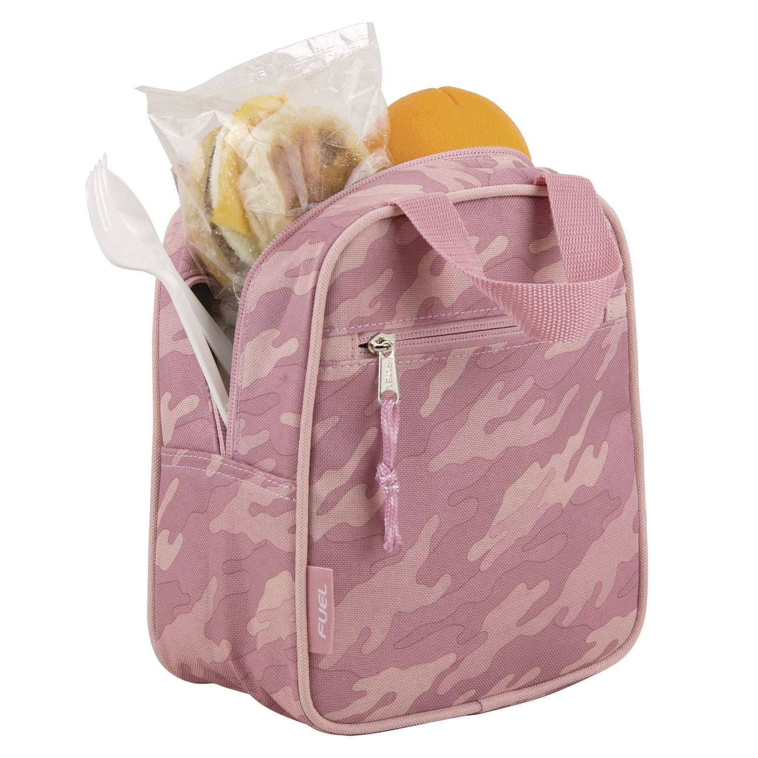 FUEL Bijoux Lunch Bag, 7.5 x 4.25 x 9, Pink Camo (010391STFLC)