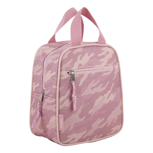 FUEL Bijoux Lunch Bag, 7.5 x 4.25 x 9, Pink Camo (010391STFLC)