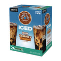 The Original Donut Shop Iced Duos Cookies + Caramel Iced Coffee K-Cup Pods, 24/Box (5000373021)