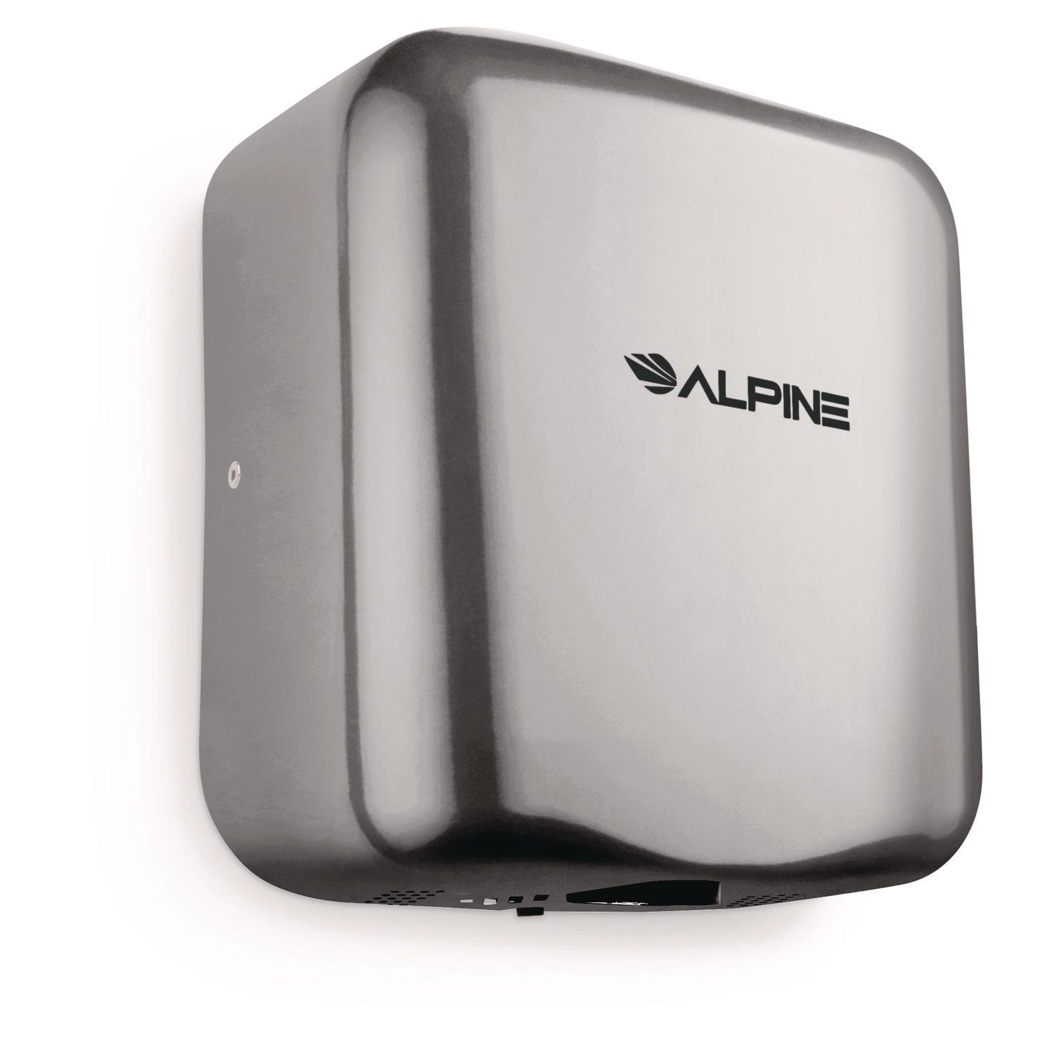 Alpine Hemlock Commercial Automatic 120V Hand Dryer, 6.68 x 11.41 x 12.31, Stainless Steel, Chrome (ALP40010CHR)