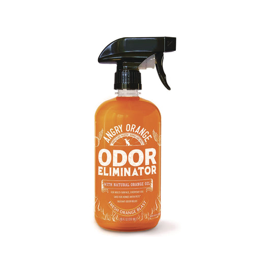 Angry Orange Pet Odor Eliminator Spray, Fresh Orange Blast Scent, 20 oz Spray Bottle (AOR20OZ)