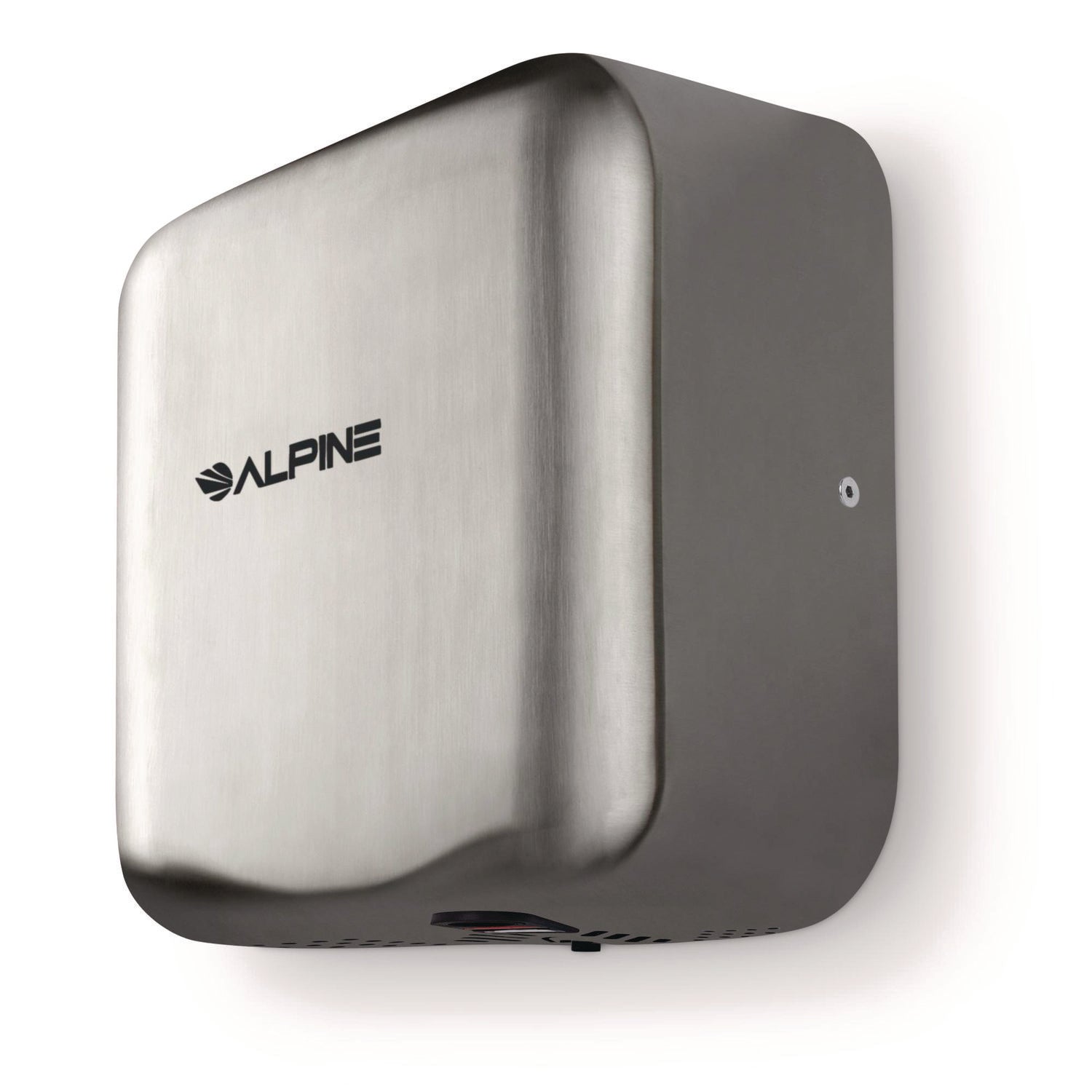 Alpine Hemlock Commercial Automatic 120V Hand Dryer, 6.68 x 11.41 x 12.31, Stainless Steel, Silver (ALP40010SSB)