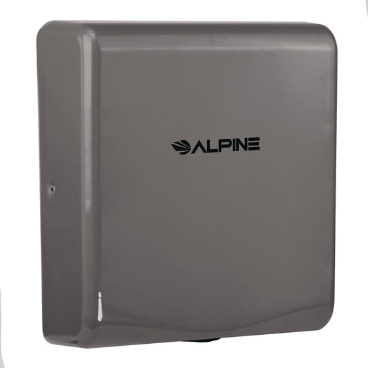 Alpine Willow Commercial 120V Automatic Hand Dryer, 3.93 x 11.25 x 12.63, Stainless Steel, Gray (ALP40510GRY)