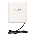 Alpine Willow Commercial 120V Automatic Hand Dryer, 3.93 x 11.25 x 12.63, Stainless Steel, White (ALP40510WHI)