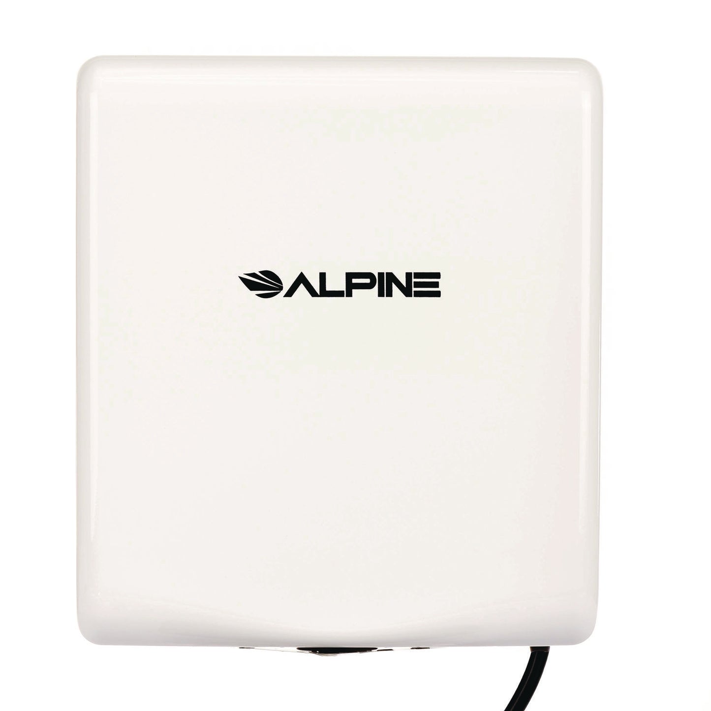 Alpine Willow Commercial 120V Automatic Hand Dryer, 3.93 x 11.25 x 12.63, Stainless Steel, White (ALP40510WHI)