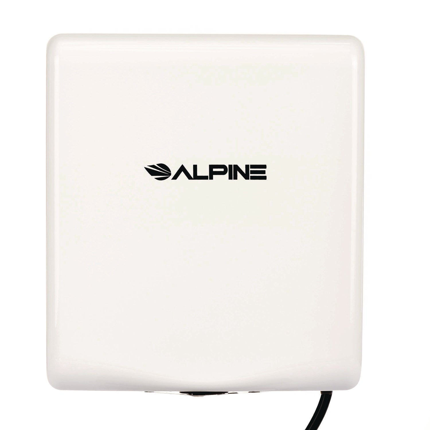 Alpine Willow Commercial 120V Automatic Hand Dryer, 3.93 x 11.25 x 12.63, Stainless Steel, White (ALP40510WHI)