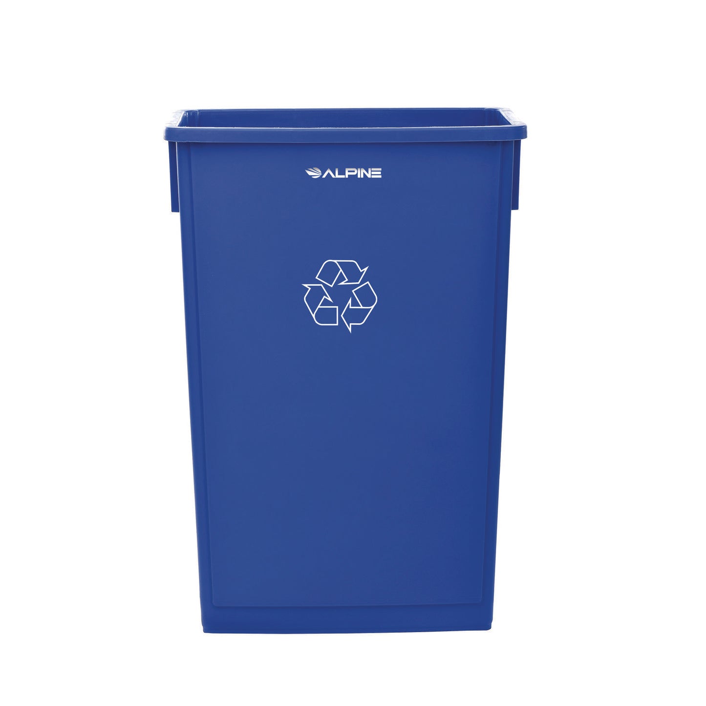 Alpine Slim 23 Gallon Recycling Bin, Plastic, Blue (477RBLU)