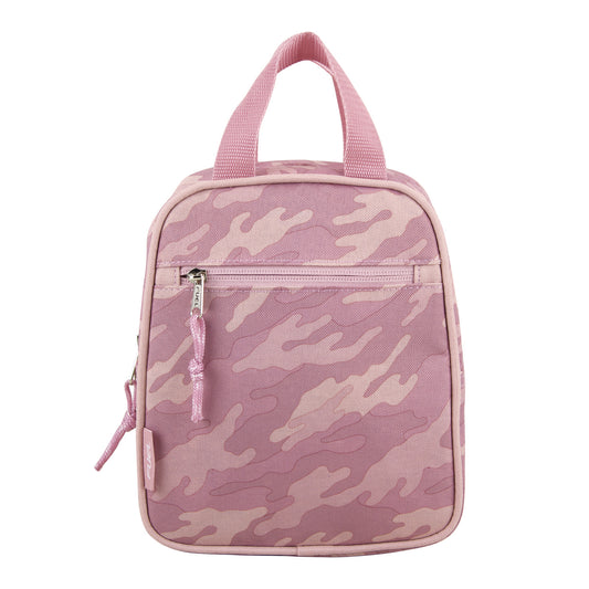 FUEL Bijoux Lunch Bag, 7.5 x 4.25 x 9, Pink Camo (010391STFLC)