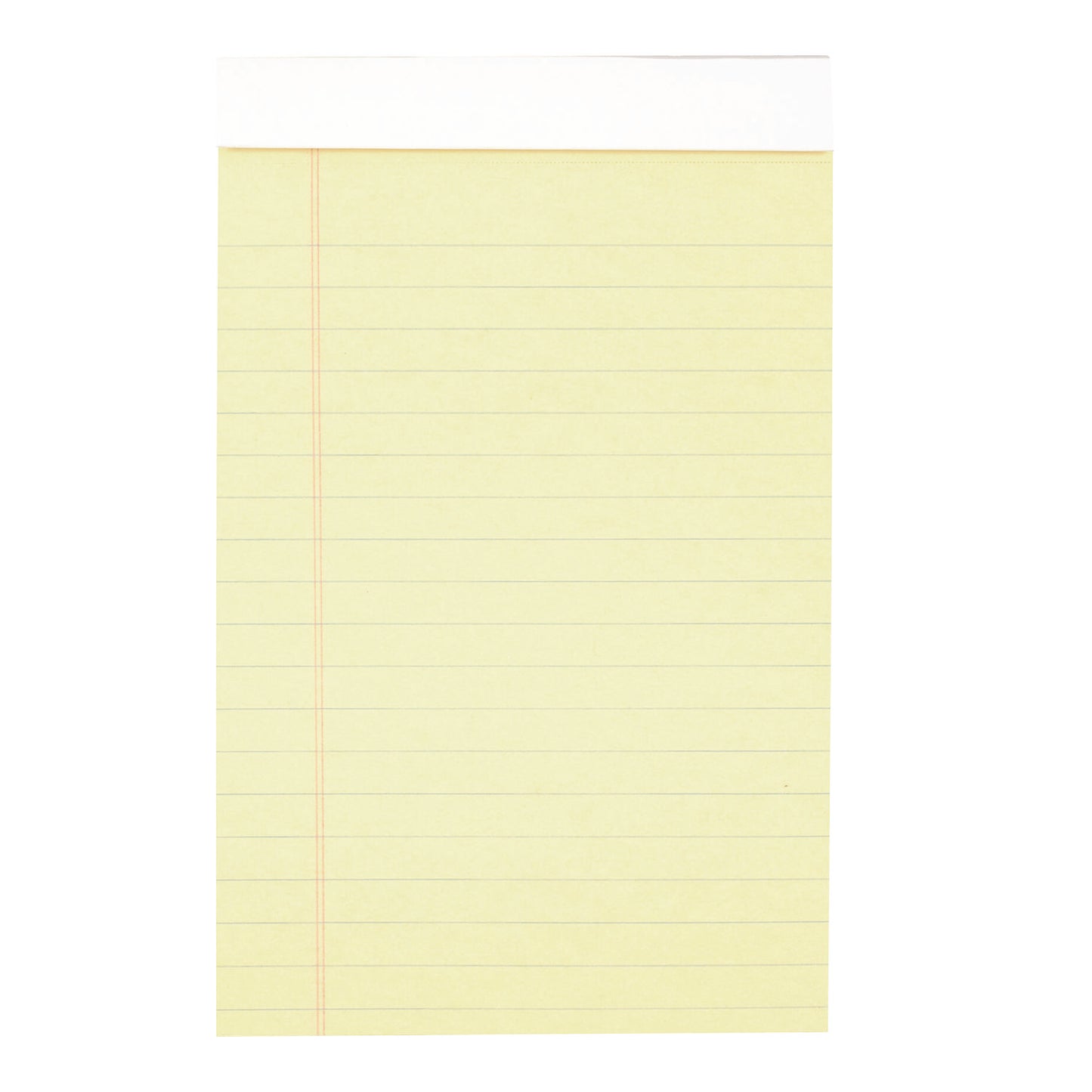 Cambridge Notepad, Wide/Legal Rule, Black Cover, 70 Yellow 5 x 8 Sheets, 2/Pack (59876)