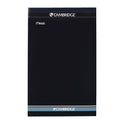 Cambridge Notepad, Wide/Legal Rule, Black Cover, 70 Yellow 5 x 8 Sheets, 2/Pack (59876)