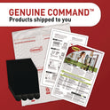 Command Picture Hanging Strips, Large, Removable, Holds up to 16 lbs per 4 Pairs, 20 Strip Pairs/Pack (17206BLK20NA)