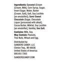 Sanders Small Batch Wonders Dark Chocolate Sea Salt Caramels, 18 oz Tub (MRY30987)